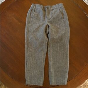Janie and Jack Charcoal Pinstripe Pants